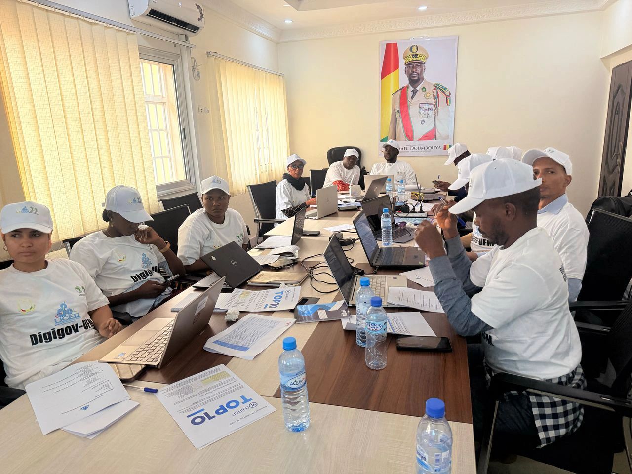 Les participants dudit atelier