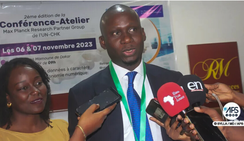 Dr Mor Bakhoum lors de la conférence