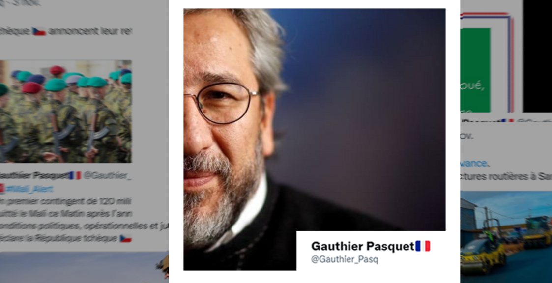Faux compte Gauthier Pasket