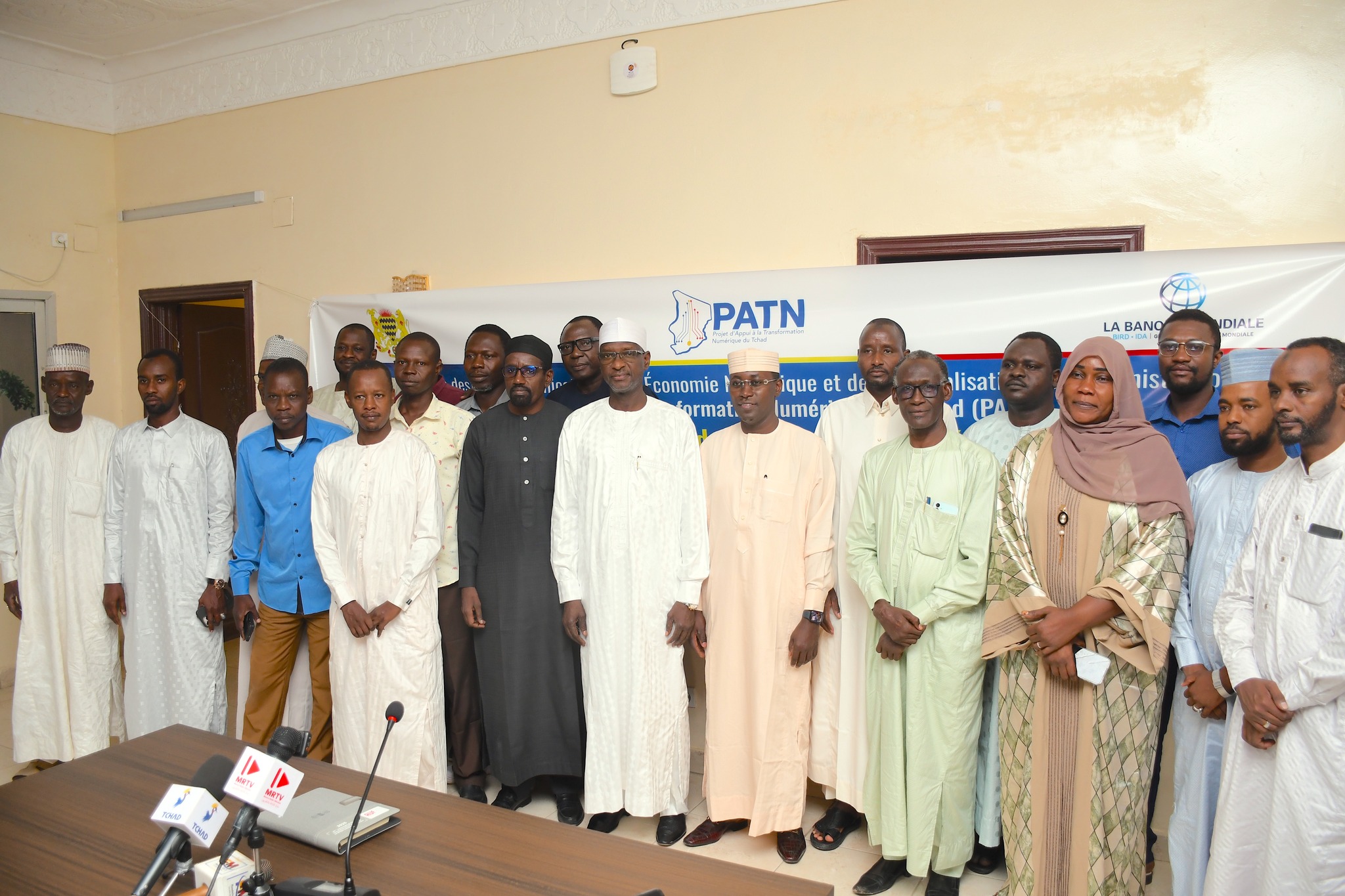 Les participants de la formation