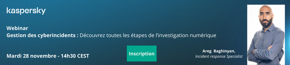 Kaspersky Incident Response, un service clé en main au service des entreprises