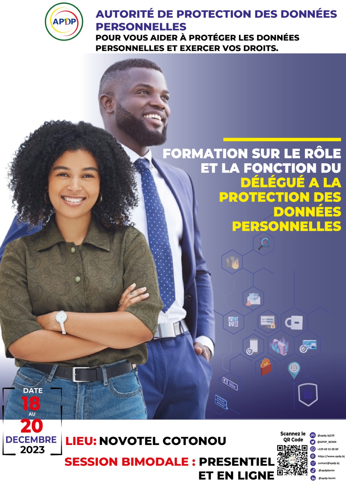  l'Autorité de Protection des Données Personnelles (APDP) au Bénin