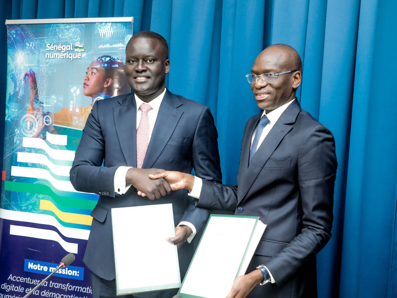 l’Aéroport International Blaise Diagne (AIBD) et Sénégal Numerique SA