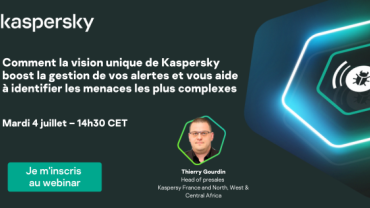webinar Kaspersky sur le threat intelligence 