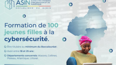 L'ASIN Bénin lance un appel à candidatures pour former 100 jeunes filles à la cybersécurité