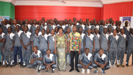 La BCLCC et l’ENGSP sensibilisent les élèves sur les dangers de la cybercriminalité au Burkina-Faso