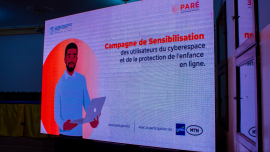 l'ASIN Bénin  informe les élèves du Lycée Coulibaly sur les dangers numériques