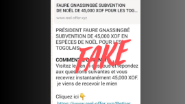 Fausse subvention au nom du Président Faure GNASSINGBE L’ANCy Togo appel à la vigilance