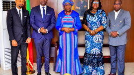 Protection des données personnelles : l’APDP-Bénin présente ses progrès 2024 à la Vice-Présidente 