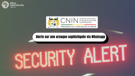 Immobilier en ligne : CNIN-Bénin alerte sur une arnaque sophistiquée via Whatsapp