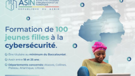 L'ASIN Bénin lance un appel à candidatures pour former 100 jeunes filles à la cybersécurité