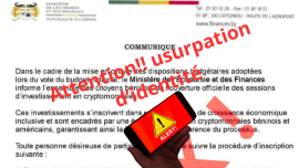 Fausse opportunité en cryptomonnaie : le CNIN Bénin alerte sur une nouvelle tentative d’arnaque