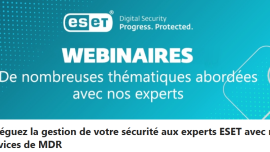 PME et cybersécurité : ESET lance un webinaire exclusif sur le Managed Detection and Response