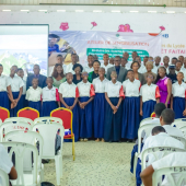 300 collègiennes sensibilisées à la cybersécurité au Lycée Mamie Faitai  en Côte d'Ivoire