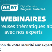 PME et cybersécurité : ESET lance un webinaire exclusif sur le Managed Detection and Response